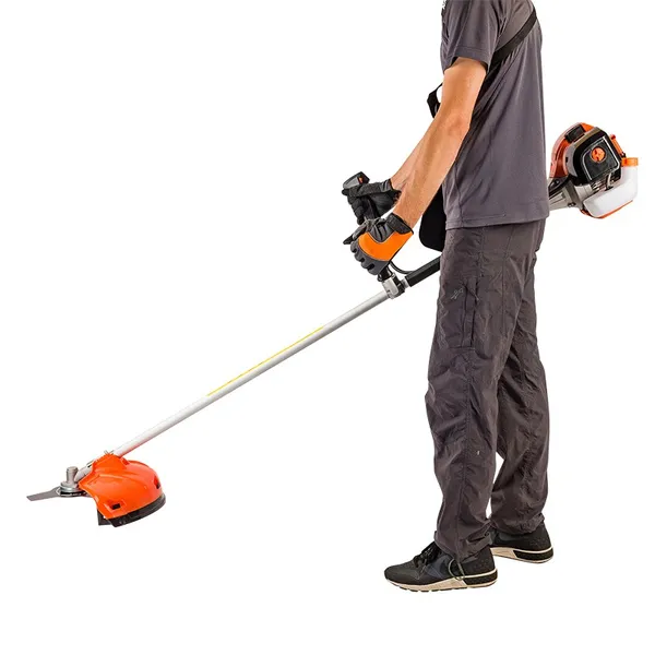 Купить Тример садовий бензиновий Tekhmann BCG-2215 52см.куб 3.1к.с. ліска 48см ніж 25.5см 8.1кг со скидкой