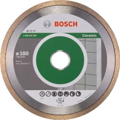 Диск алмазний Bosch Standard for Ceramic, 180х25.4мм фото