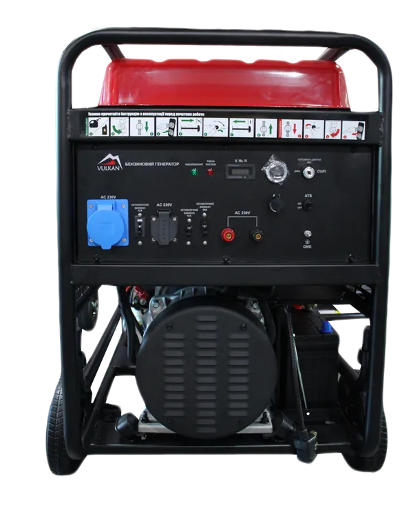 Генераторна установка SC18000-III 1ф 15 кВт, ел.старт, бак-60л, кнопка купить в Украине