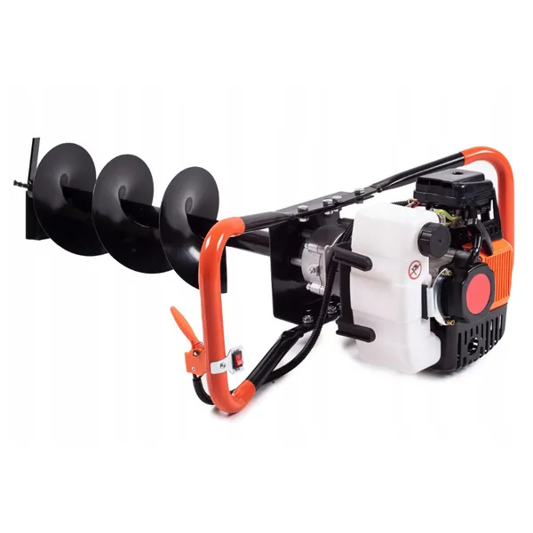 Заказать Мотобур с тремя шнеками Boxer BX-121 бензобур с доставкой