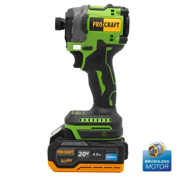 Безщітковий акумуляторний гвинтоверт Procraft PS20 (без АКБ та ЗП)