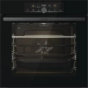 Шкаф Gorenje духовой электрический, 77л, дисплей, пиролиз, A+, черный