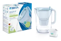 Фільтр-глечик Brita Style LED MXPro 2.4л (1.4л очищеної води) з фільтр-картриджем, синій фото