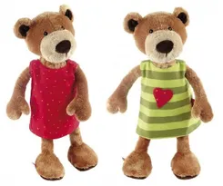 Мягкая игрушка sigikid Мишка в платье 40см фото