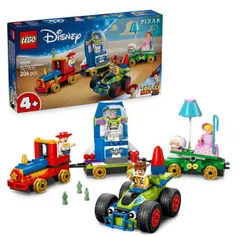 Конструктор LEGO Disney Pixar Святкування з Історії Іграшок: потяг і авто для перегонів фото