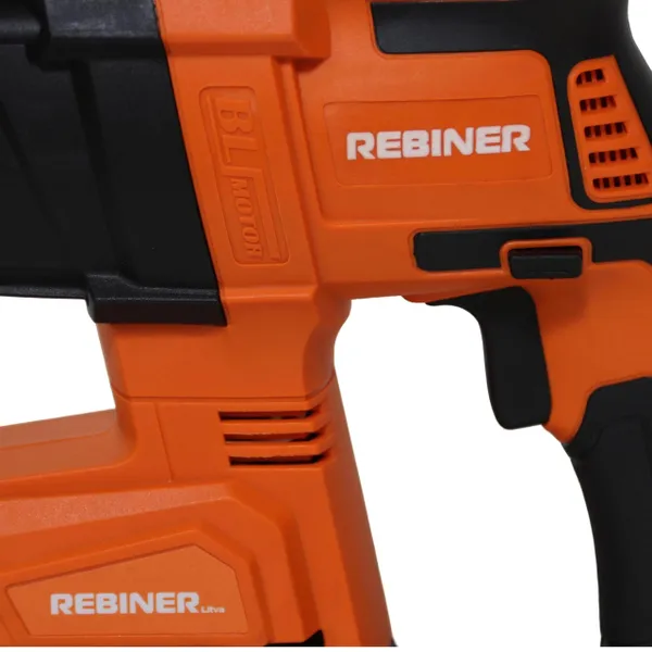 Купити Безщітковий акумуляторний перфоратор 2.6 Дж Rebiner RBHA26-20Li (без АКБ та ЗП) зі знижкою