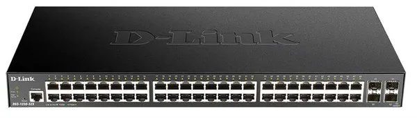 Комутатор D-Link DGS-1250-52X 48xGE, 4xSFP+, Smart