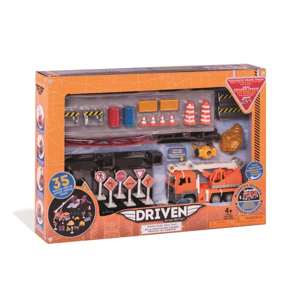 Игровой набор DRIVEN Строительство моста 35эл.