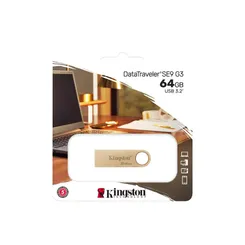 Накопичувач Kingston   64GB USB 3.2 Type-A Gen1 DT SE9 G3 фото