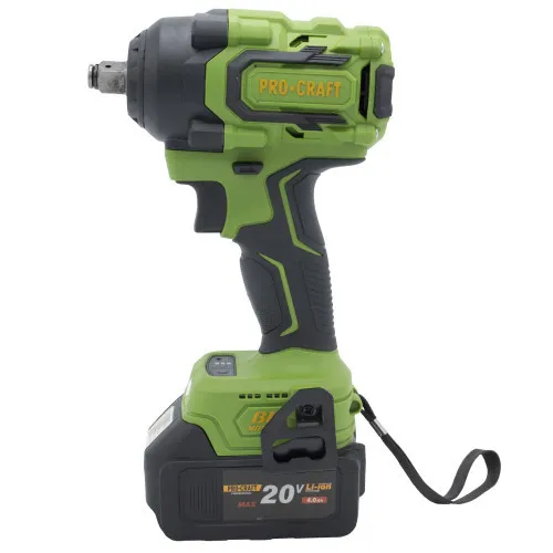 Гайковерт акумуляторний безщітковий 550 Нм Procraft PWA18 ударний (без АКБ та ЗП) замовити