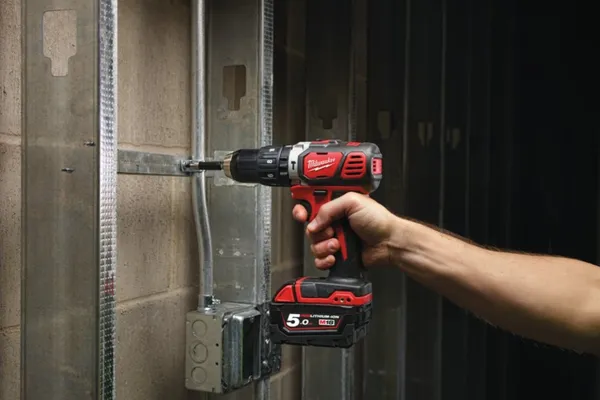 Купити Дриль-шурупокрут з ударом акумуляторний MILWAUKEE, M18 BPD-0 зі знижкою