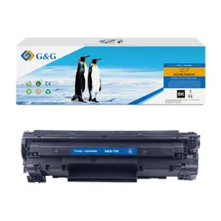 Картридж G&G до Canon MF4550/4570/4580/MF4410/ 430/4450/4730/4750 - G&G-CE278A Black (2100 стор) фото