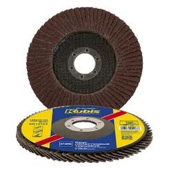 Круг шліфувальний пелюстковий (125 мм, Р60) конусний Kubis 07-00-2906 фото