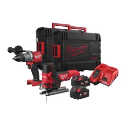 Набір інструментів акумуляторних MILWAUKEE M18FPP2-502X (_________, зарядний пристрій, 2 акумулятора М18 5Аг) фото