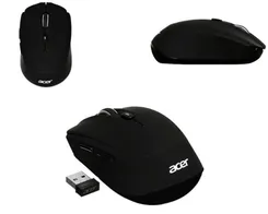 Миша Acer OMR050, WL/BT, чорний фото