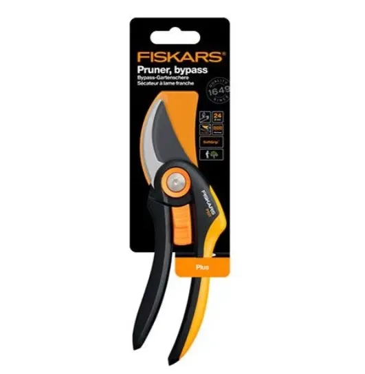 Площинний секатор Fiskars Plus P521 ціна в Україні