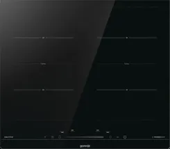 Варочная поверхность Gorenje индукционная, 60см, обьединение конфорок, черный фото