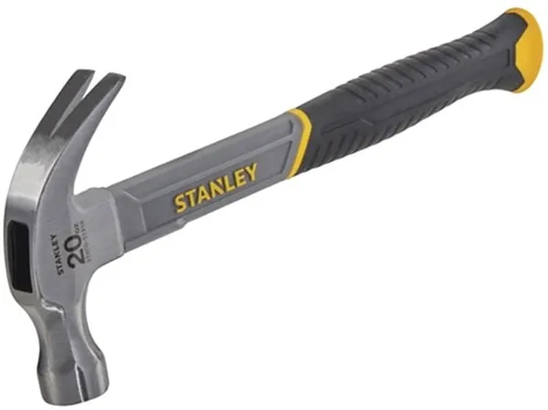 Молоток столярний Stanley Fiberglass 570г рукоятка скловолокно ціна в Україні