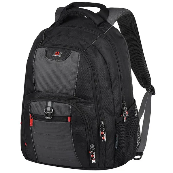 Рюкзак для ноутбука, Wenger Pillar 16", чёрно-серый