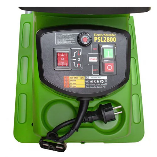 Замовити Подрібнювач гілок 2800 Вт Procraft PSL2800 з доставкою