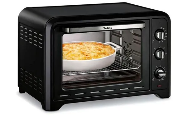 Печь электрическая Tefal Optimo, 39л, 2000Вт, механич., гриль, конвенция, внутр.подсветка, черная