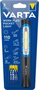 Ліхтар VARTA Інспекційний Work Flex Pocket Light, IP54, до 110 люмен, до 40 метрів, 2 режими, магніт, 3хААА