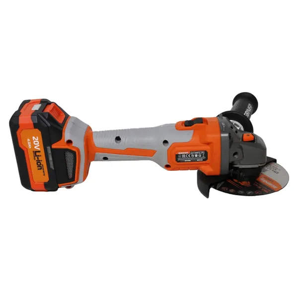 Бесщеточная аккумуляторная болгарка 125 мм, 20 В Rebiner RAG-125BLK/20Li в кейсе заказать