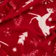Купить Плед ARDESTO Christmas Flannel 160х200см, 100% полиэстер, олени, красный