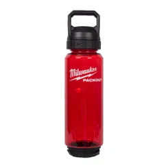 Пляшка для води PACKOUT MILWAUKEE, 1005 мл, червона фото