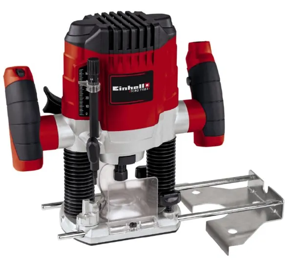 Фрезер Einhell TC-RO 1155 E, 1100Вт, цанга 6 та 8мм, 30000об/мин, 3.7кг