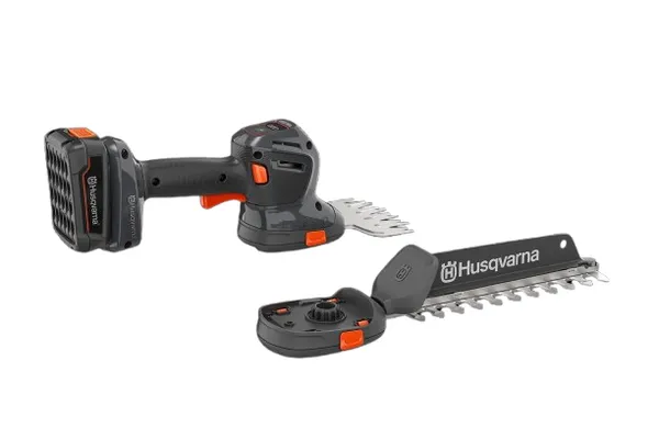 Набір Husqvarna: Гілкоріз Aspire PE5-P4A+штанга KIT (АКБ+ЗП) + Ножиці Husqvarna Aspire S20-P4A (без АКБ та ЗП) + Рейка до системи зберігання замовити