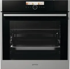 Духовой шкаф Gorenje электрический, 73л, A+, дисплей, ф-ция пароварки, нерж фото