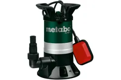 Насос дренажний для брудної води Metabo PS 7500 S , 450 Вт, 7.5 куб/год, висота подачі 5 м, занурення до 5м, підключення 1"/1.25", 4.8 кг фото