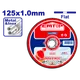 Відрізний диск EMTOP EACD101251, 125х1.0 мм
