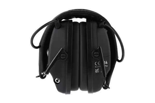 Тактичні захисні навушники 2E Pulse Pro Black NRR 22 dB, активні фото №7