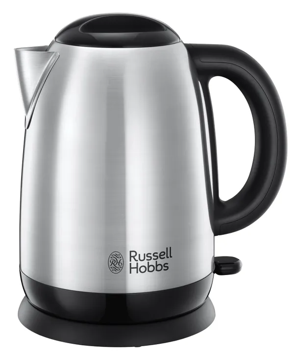 Электрочайник Russell Hobbs Adventure 1.7л, металл, серебристо-черный