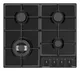 Варочная поверхность Hansa газовая, 59см, чугун, черный