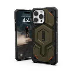 Чохол UAG для iPhone 16 Pro Max, Monarch Pro Magsafe, Kevlar Element Green фото