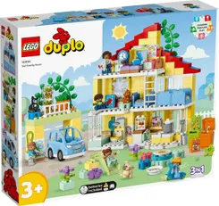 Конструктор LEGO DUPLO Town Семейный дом 3 в 1 фото