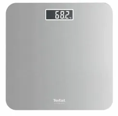 Весы Tefal напольные Premiss, 160кг, AAAx2 в компл, стекло, серый фото