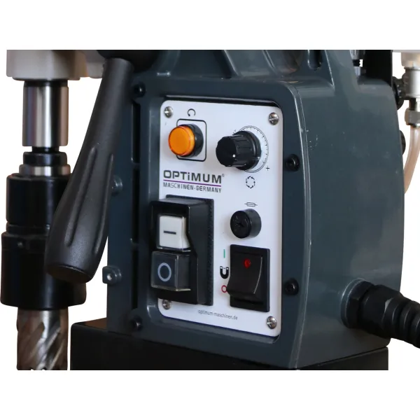 Магнитная дрель OPTIMUM DM 50V / сверлильный станок на магнитном основании отзывы