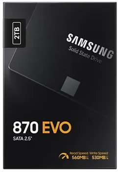 Накопичувач SSD Samsung 2.5" 2TB SATA 870EVO фото