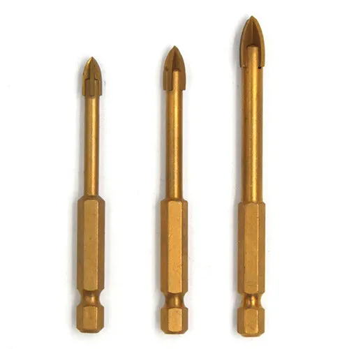 Сверло по стеклу и керамике набор 3 шт Kubis 07-01-2003 цена в Украине