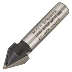 Фреза пазовая V-образная Bosch Professional V Std S8 D11 L14 60° фото