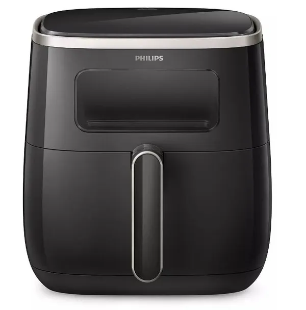 Мультипечь Philips Airfryer 3000 Series Xl, 1700Вт, чаша-5.6л, сенсорное управл., пластик, черный