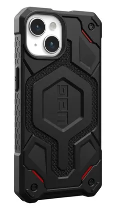 Чохол UAG для iPhone 15, Monarch Pro Magsafe, Kevlar Black фото