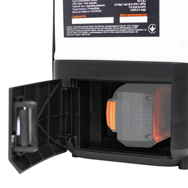 Обприскувач акумуляторний Tekhmann TGS-10/i20 10л 20В 3бар 1л·хв 4.8кг купить в Украине