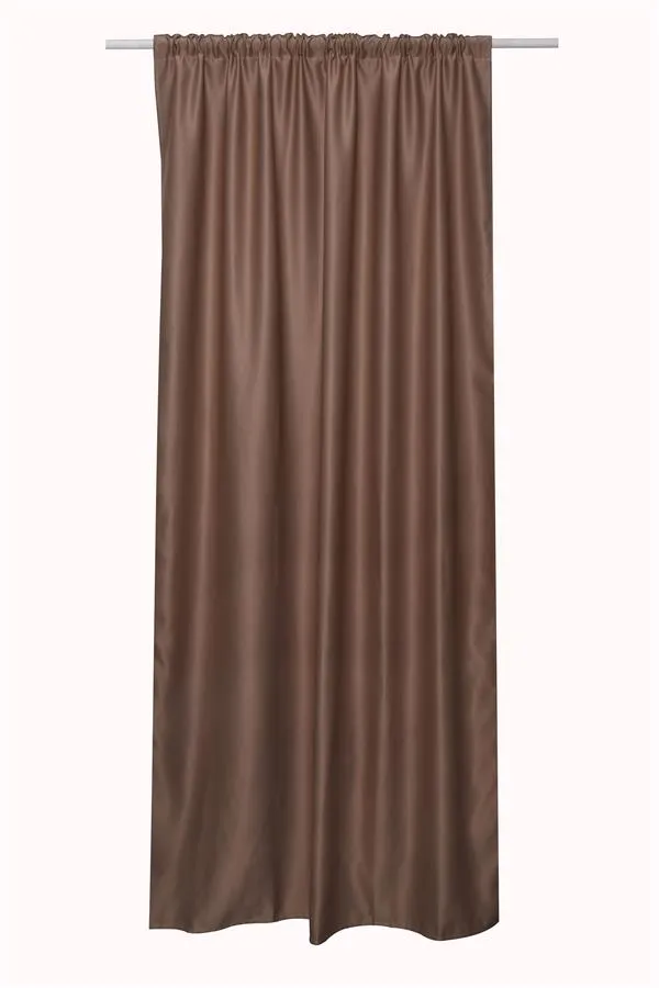 Штора ARDESTO 150х270см, блэкаут, 100% полиэстер, коричневый