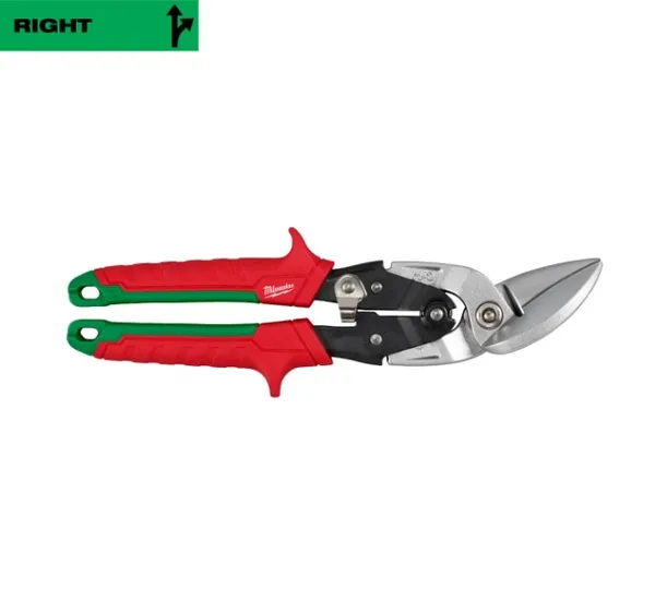 Ножиці по металу офсетні (45 ) MILWAUKEE (правий різ)