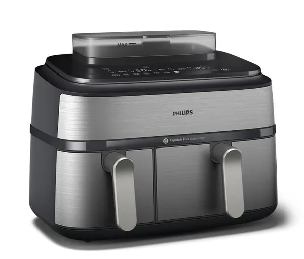 Мультипіч Philips Ovi Dual Steam 2750Вт, чаша-3+6л, сенсорне управл., 12 авто. программ,  пластик/метал